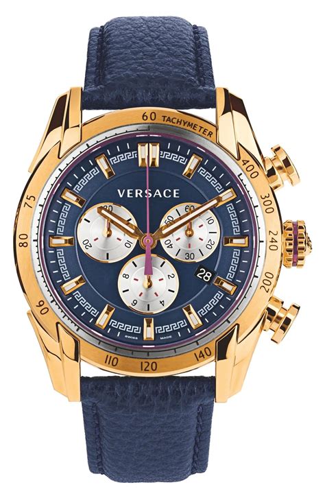 1969 versace watch|Versace chronograph watch.